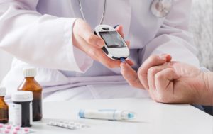 testing blood sugar levels