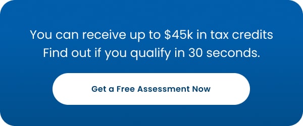 You can receive up to $45k in tax credits.
